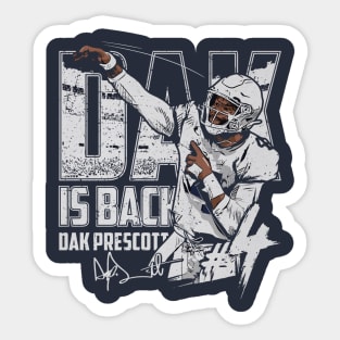 Dak Prescott Dallas Dak Is Back Sticker